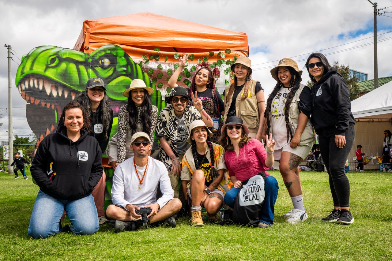 Artista en espacio público