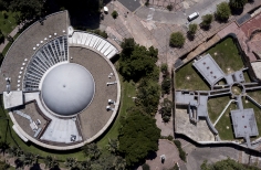 Planetario de Bogotá desde arriba. 