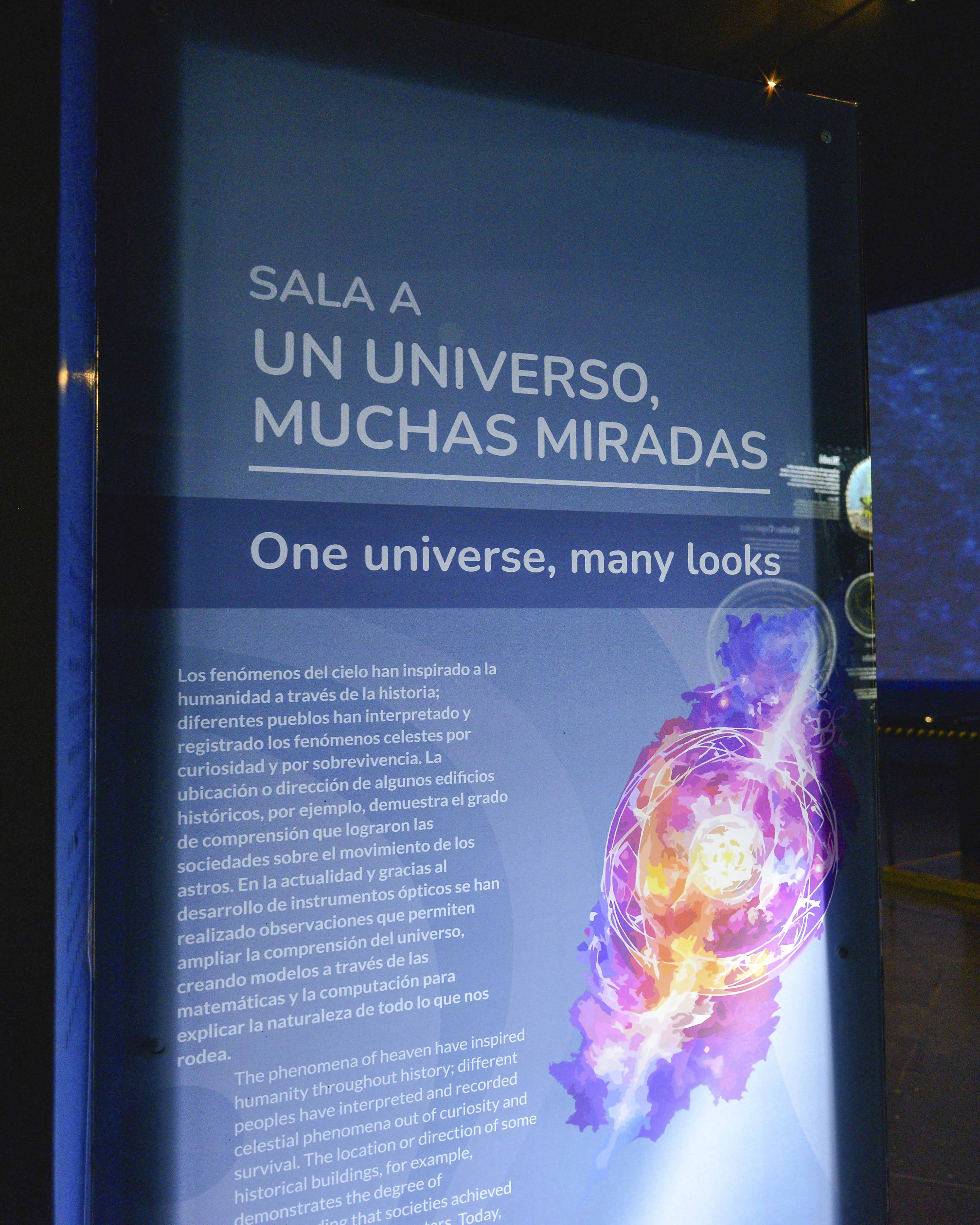 Planetario nocturno.