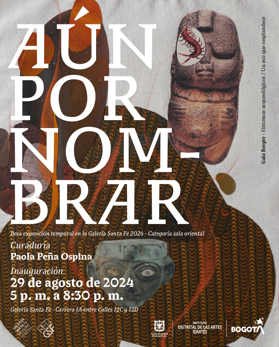 Invitación inauguración Aún por nombrar