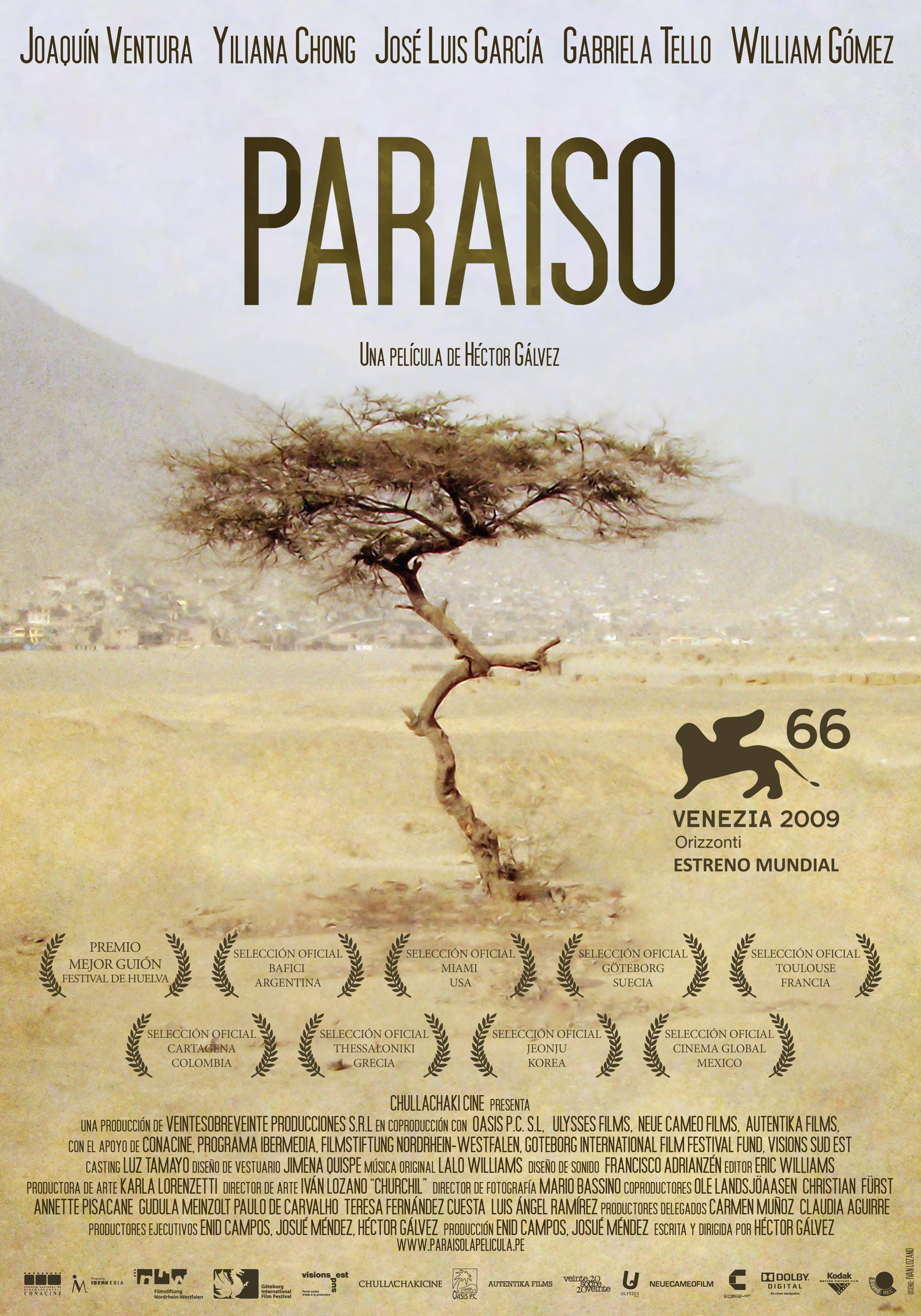 Afiche película Paraíso