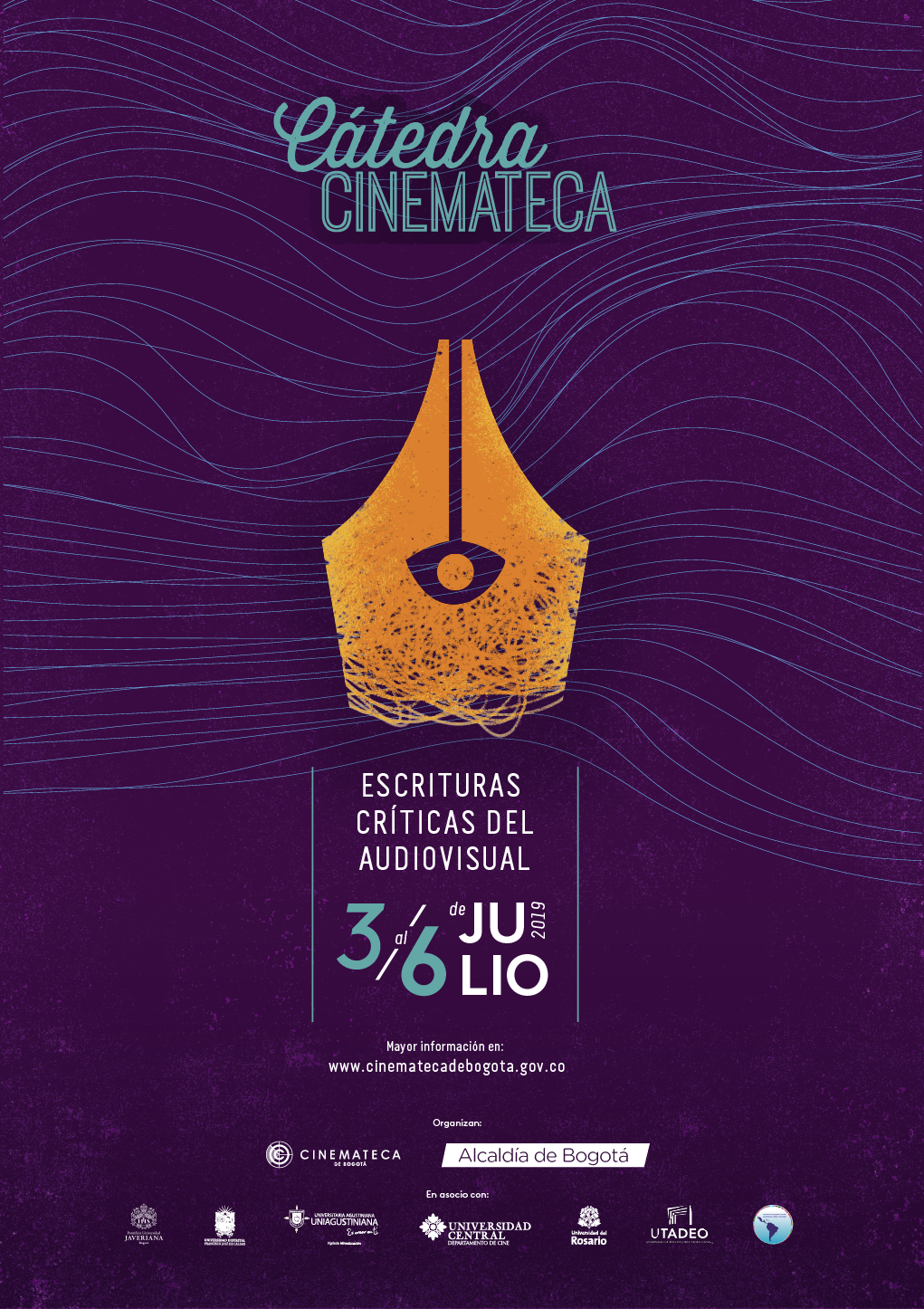 Afiche Encuentro Cátedra Cinemateca