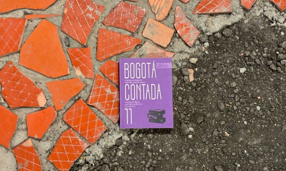 Foto de la portada del nuevo Libro al Viento "Bogotá contada 11". Foto: Idartes.