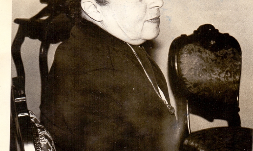 Elísa Mújica, escritora. Foto: Archivo Maruja Vieira. 