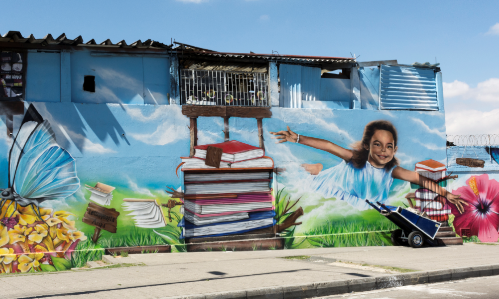 Obras de la Beca Ciudad de Bogotá de Arte Urbano 2017.