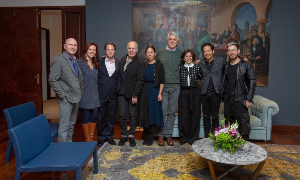 Encuentro del Alcalde con diseñadores.