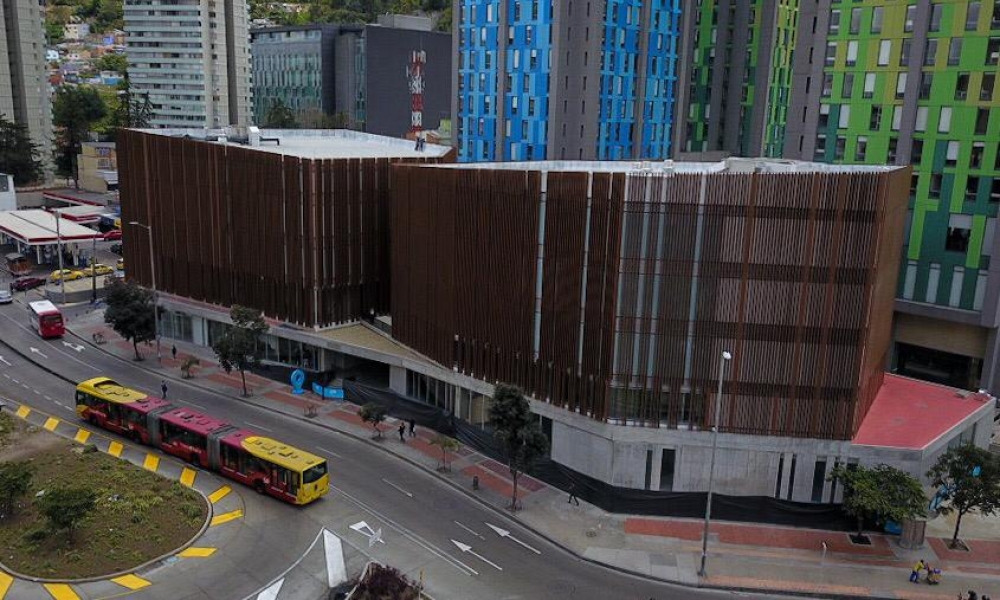 fachada edificio nueva cinemateca de bogotá 