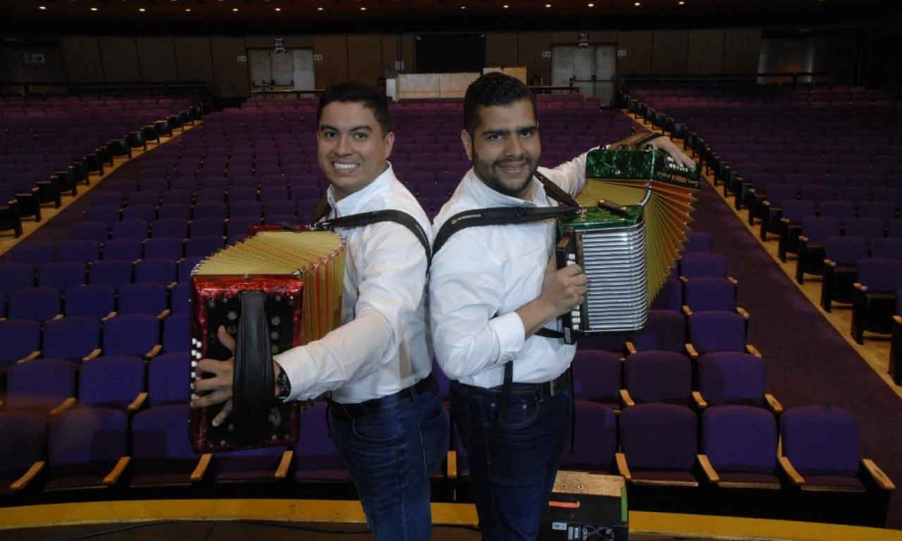 Reyes vallenatos en el Teatro Jorge Eliécer Gaitán