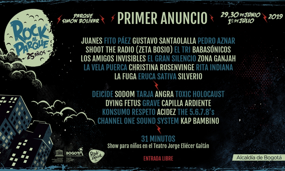 Artistas Rock al Parque 