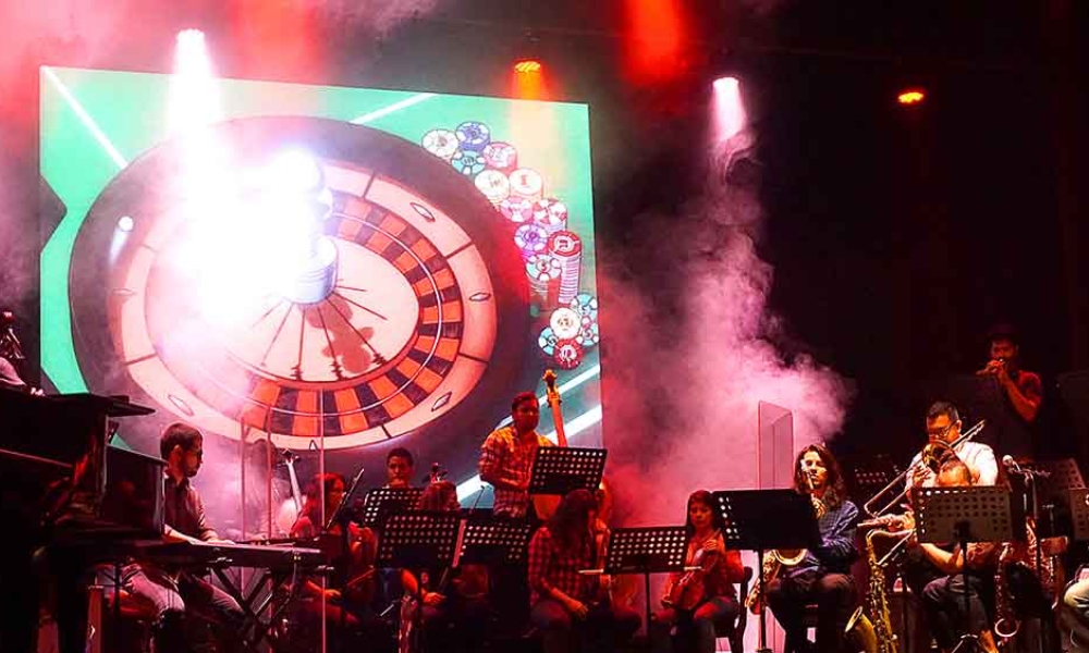 Tributo de big band a Cowboy Bebop en Colombiaen el escenario