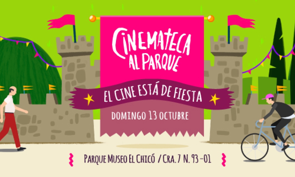 Afiche Cinemateca al parque 2019