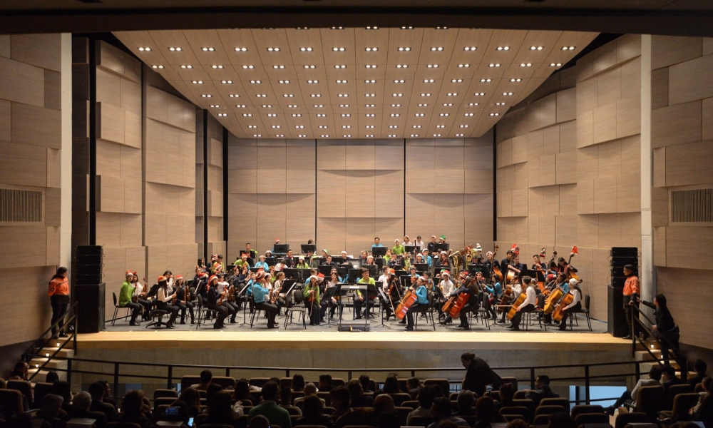 Inauguración teatro El Ensueño