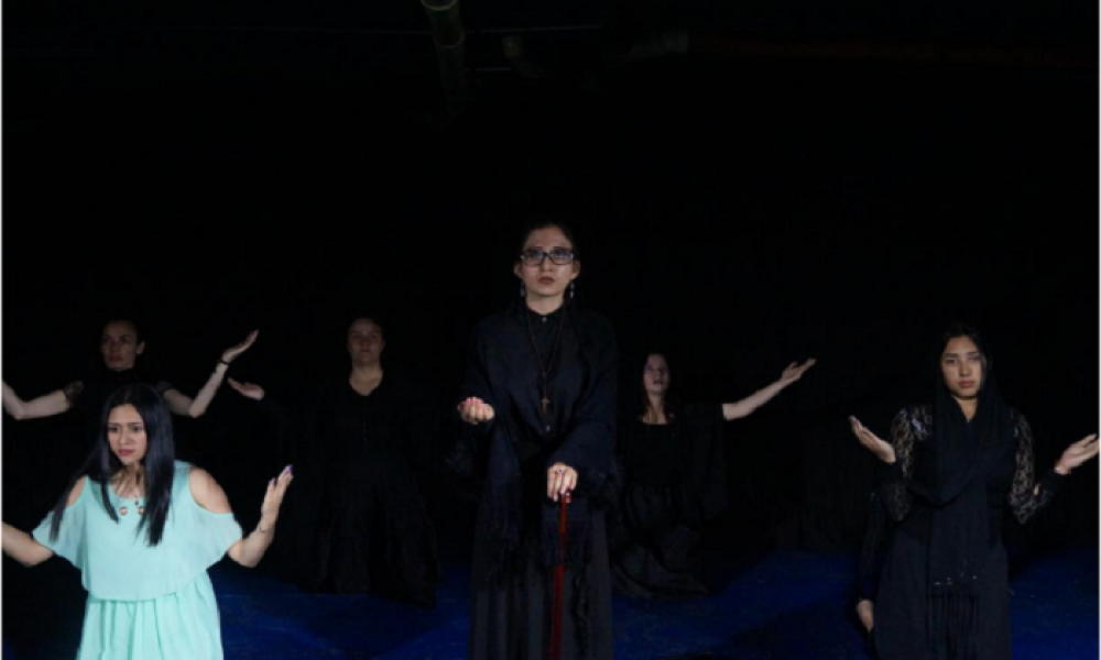 Imagen de la puesta en escena de La casa de Bernarda Alba de Stigma Teatro