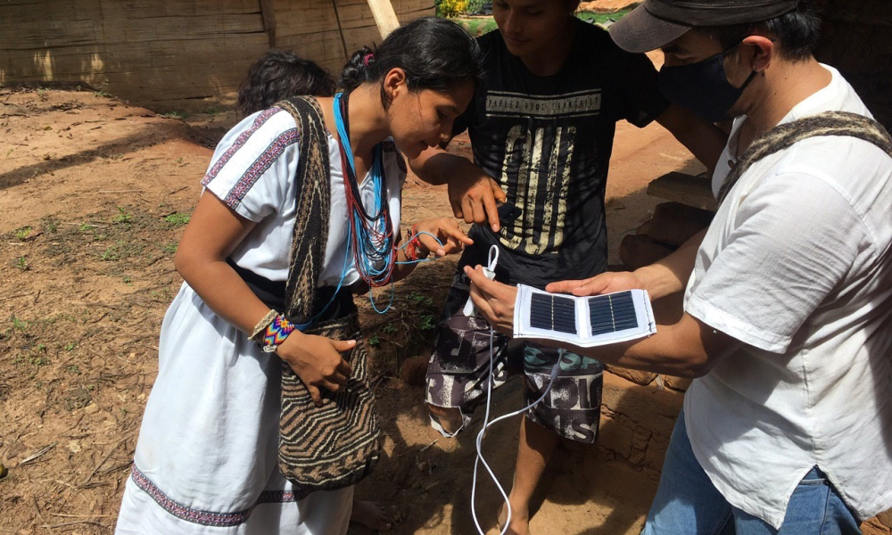 Taller Tecnologías para abrazar el sol - Murunmuke, Sierra Nevada de Santa Marta. 2020. Juan David Reina-Rozo