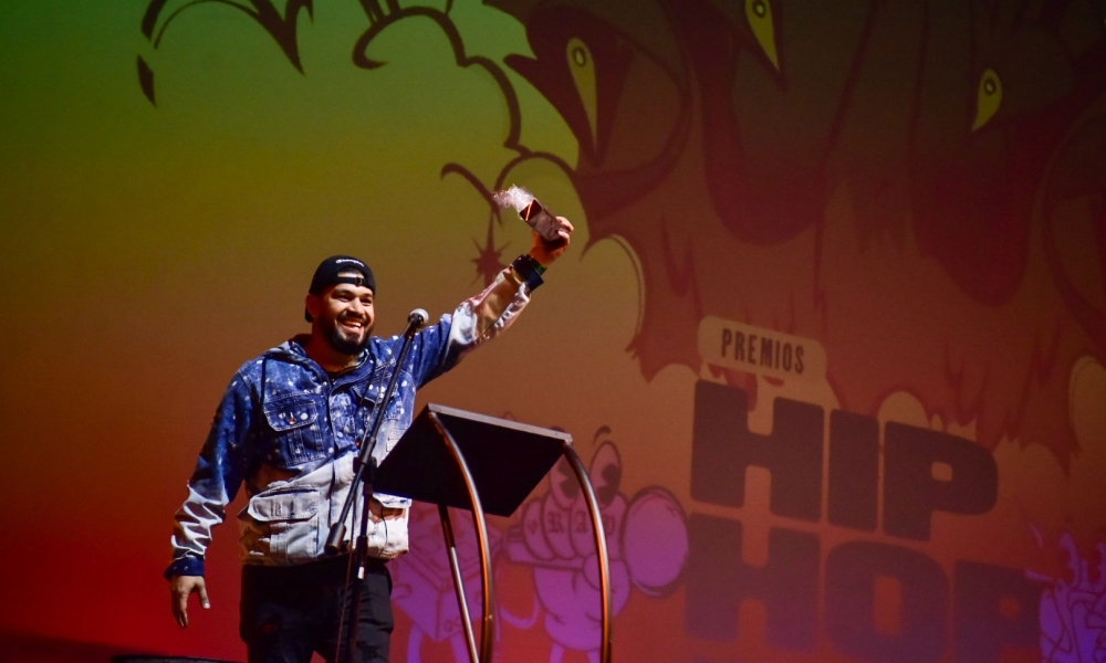 Ali aka mind recibe galardon Premios Hip Hop al Parque