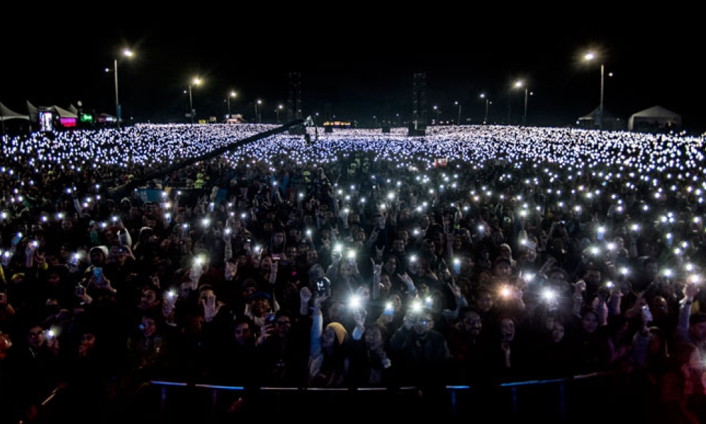 Archivo multitud Rock al Parque