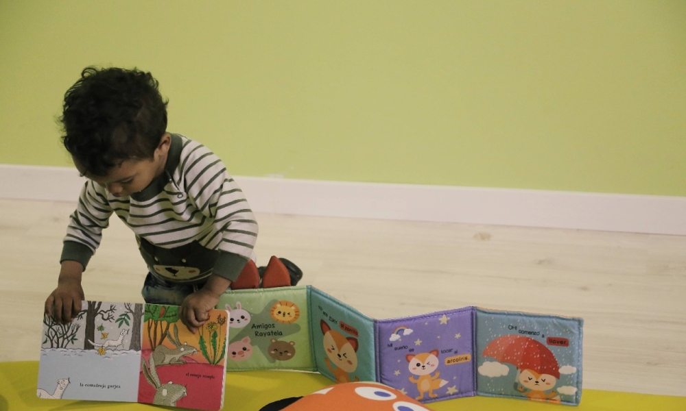 Las niñas y los niños será protagonistas en la Toma Cultural de El Castillo de las Artes que se realizará el 29 de abril. Niño con libro