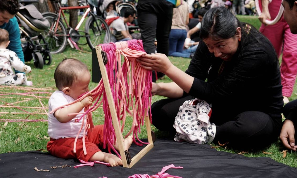 Bebé en el parque