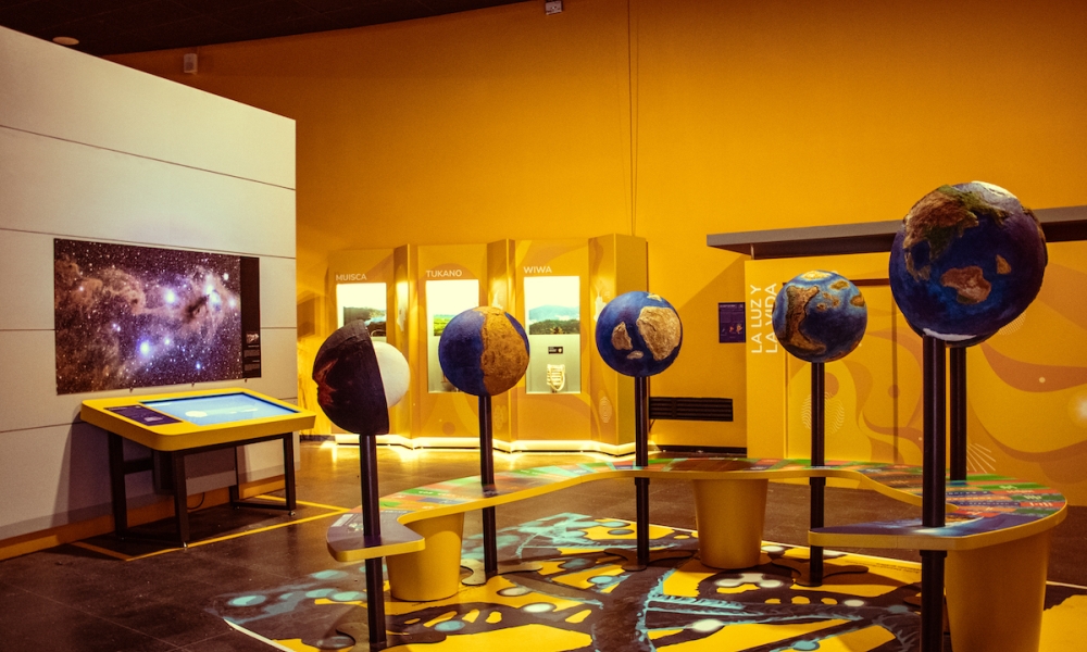  Exposición en el Planetario de Bogotá