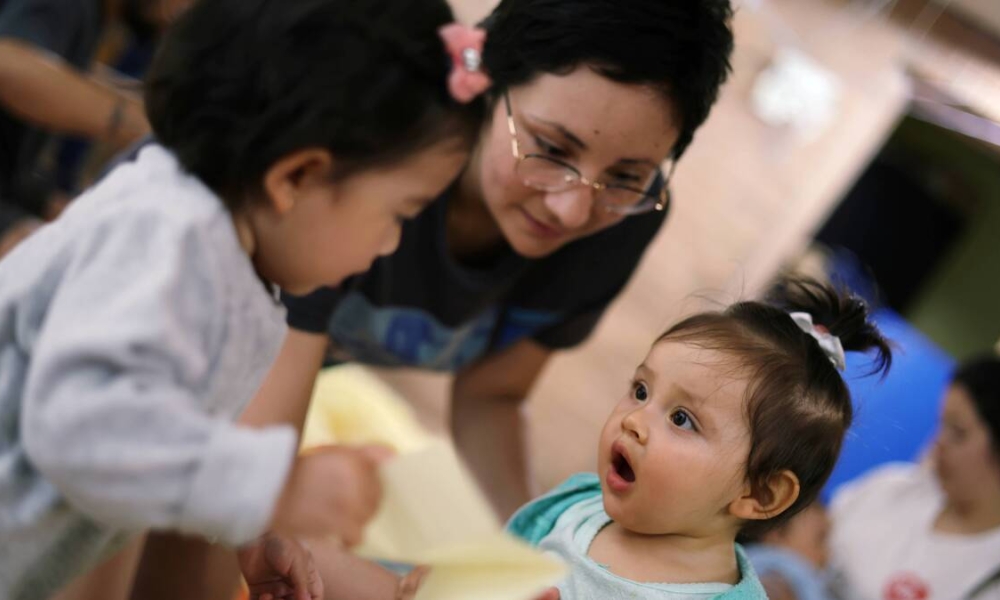 Niños en experiencia