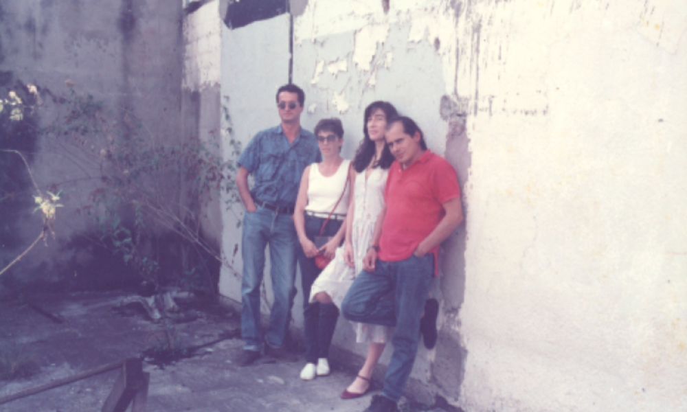 Fotografía Luis Ospina, Karen Lamassone y Eduardo Carvajal 1985