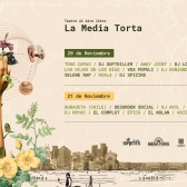 Cartel conciertos hip hop en La Media Torta