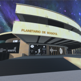 Metaverso del Planetario de Bogotá desarrollado por Newrona. 