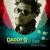 Pieza gráfica – Daddy G en el Planetario de Bogotá