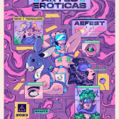 Afiche oficial: Festival Internacional de Artes Eróticas