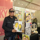 caricaturistas en la Filbo 