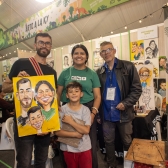 caricaturistas en la Filbo 