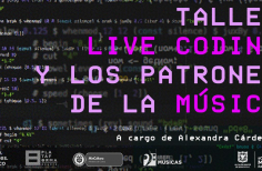 Plataforma Bogotá abre taller de Live Coding