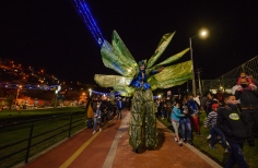 En Navidad Bogota Brilla, Parque Illimaní. En Navidad Bogota Brilla, Parque Illimaní.