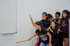 Niñas y niños teatro