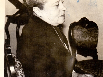 Elísa Mújica, escritora. Foto: Archivo Maruja Vieira. 