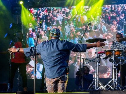 Foto de la agrupación Rancho Aparte en Festival Colombia al Parque 2017