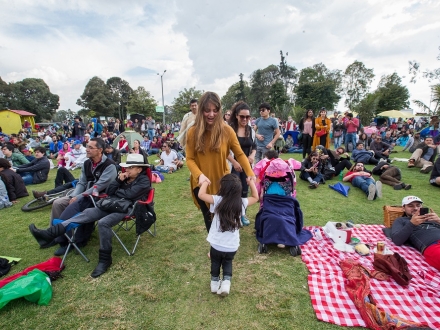 Público de Colombia al Parque 