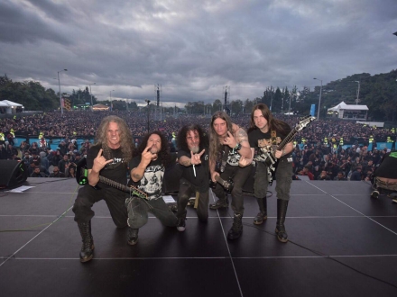 Masacre durante su presentación en Rock al Parque 2018.