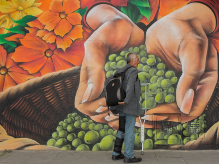 Edición pasada de la Beca Ciudad de Bogotá de Arte Urbano