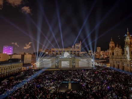 Público en el show 