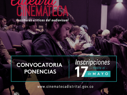 invitación a participar en Encuentro Cátedra Cinemateca 