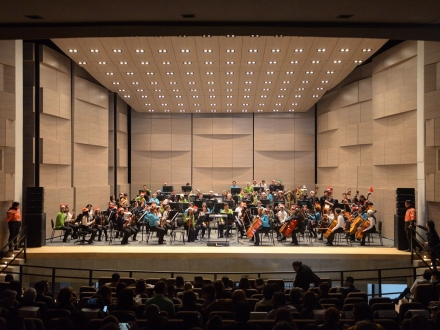 Inauguración teatro El Ensueño