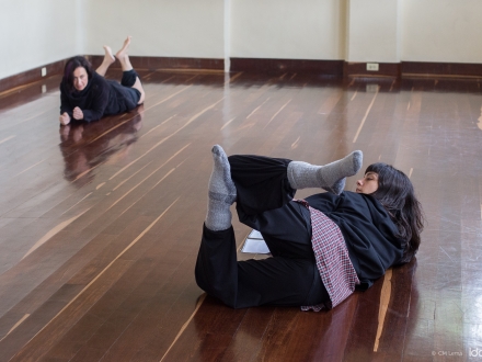 Ensayos compañías residentes, Casona de la danza. Foto de Carlos Lema