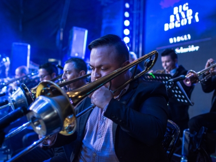 Big Band Bogotá, foto de Mathew Valbuena 