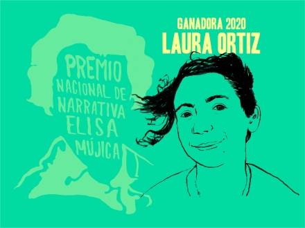 Laura Ortiz ganadora del Premio Nacional de Narrativas Elisa Mújica