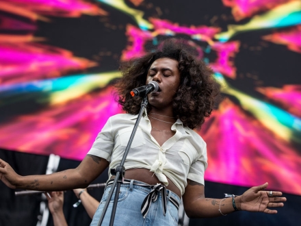 Liniker en Rock al parque 2018