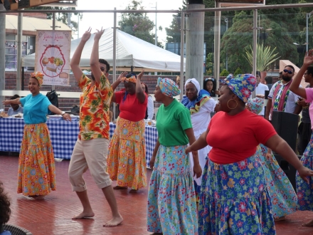 Taller de danza con el pueblo raizal