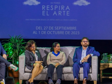 Panel de lanzamiento IV Foro Respira el Arte