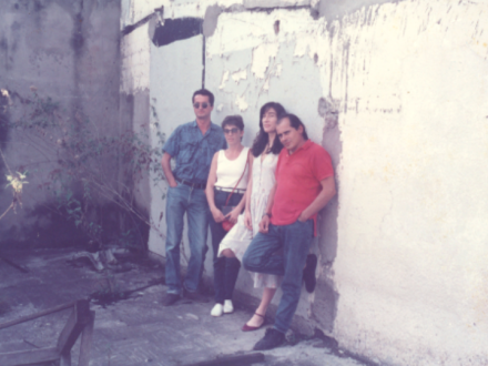 Fotografía Luis Ospina, Karen Lamassone y Eduardo Carvajal 1985