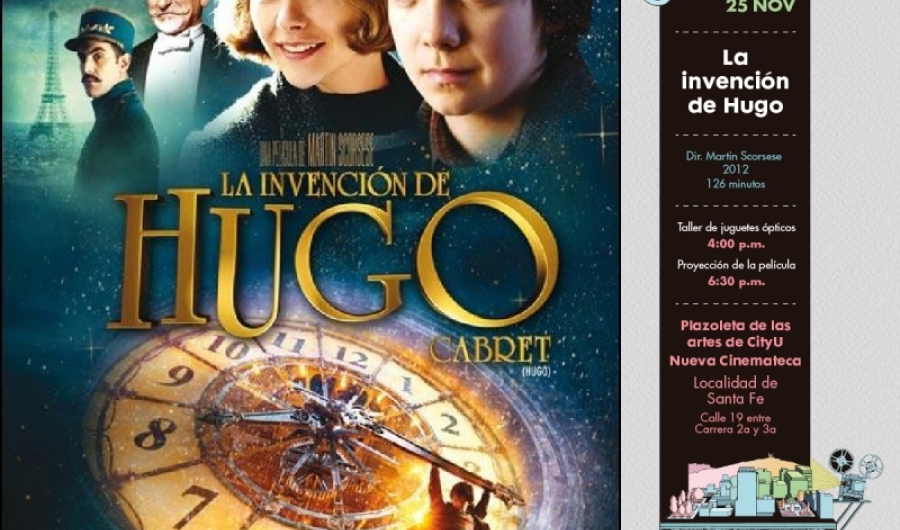 La invención de Hugo llega a Pelis por Bogotá